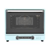 烤箱家用多功能法耐(FANAI)全自动大容量烘焙培40升蛋糕风炉智能电烤箱 蓝色