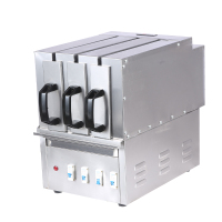 远红外无烟商用烧烤炉电烤羊肉串烤肉机法耐(FANAI)电烤炉烤串机抽屉烤箱家用 C45开关单控三组(带油盘)