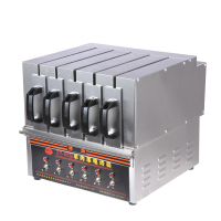 远红外无烟商用烧烤炉电烤羊肉串烤肉机法耐(FANAI)电烤炉烤串机抽屉烤箱家用 单控五组(带油盘)