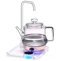 玻璃电热水壶泡茶全自动法耐(FANAI)上水功夫茶电茶壶水晶抽水吸烧水