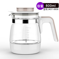 恒温调奶器法耐(FANAI)玻璃水壶配件鲁茜+小白熊0856/0857/5003+冠 白色800ml通用单壶配件pp盖子