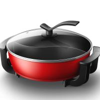 火锅法耐(FANAI)锅多功能大号涮锅插电商用打炉子圆形大火力鸳鸯锅火锅家用。 6L鸳鸯4*6人用1米电源线-U45