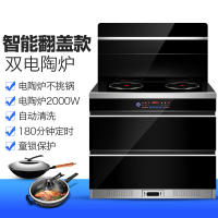 电陶炉法耐(FANAI)集成灶X1纯用电双电磁炉自动清洗侧吸式家用一体灶公寓 900单电机-苹果款双电陶炉 其他左右排烟