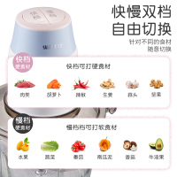 绞肉机法耐(FANAI)家用电动小型搅拌多功能打馅搅菜碎肉蒜蓉器辅食料理全自动 [三口之家实用套装]2L加厚玻璃杯一套刀