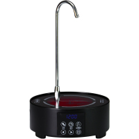 电陶炉家用小茶炉 法耐(FANAI)圆形迷你光波炉 玻璃壶烧水炉泡茶煮茶器烧茶炉 黑色