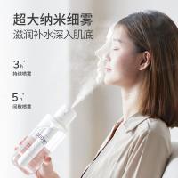 加湿器法耐(FANAI)小型棒棒糖迷你无水箱少女家用卧室无线充电办公 韵白●1100mah[无线润泽]●8根滤芯..