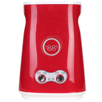 全自动蛋包肠机家用早餐神法耐(FANAI)器双筒蛋肠机双层煮蛋器蛋卷鸡蛋杯 双管红色