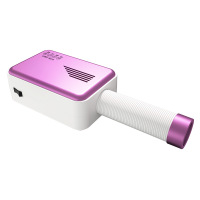 旅行烘干法耐(FANAI)衣服便携式干衣机旅游小型出差宿舍室内内衣袜子 套餐靓丽紫_有布罩