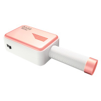 旅行烘干法耐(FANAI)衣服便携式干衣机旅游小型出差宿舍室内内衣袜子 套餐香槟粉_有布罩