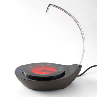 自动上水电陶炉法耐(FANAI)茶炉小型抽水电磁光波炉迷你煮茶器泡茶烧水壶家用 深木纹