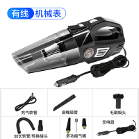 车载吸尘器汽车打气充气泵法耐(FANAI)强力专用车用家用家车两用大功 升级加强机械款[测压★照明★充气★吸尘]十年质保