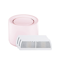 宠物饮水机自动循环过时光旧巷滤喝水器猫咪狗狗用品智能饮水器 少女粉+滤芯3片