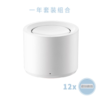 宠物饮水机自动循环过时光旧巷滤喝水器猫咪狗狗用品智能饮水器 珍珠白+滤芯12片