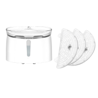 猫咪饮水机时光旧巷自动循环宠物智能喝水流动活水狗狗用品喂水器 霍曼饮水机+滤芯三片