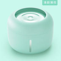 猫咪饮水机流动活水自动循环时光旧巷智能喝水不湿嘴水碗宠物用喂水器 普通款-清新薄荷