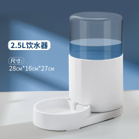 猫咪饮水机自动循环宠物时光旧巷喂食器智能流动活水不插电喂水器用品 圆形饮水机(不插电基础款).