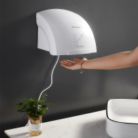干手机自动感应家用商时光旧巷用卫生间洗手间吹手烘干机手部干手器烘手器 天使白冷热款