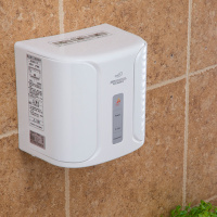 高速干手机 全自动感应干手器时光旧巷 烘手机 烘手器 带工作指示灯 无托盘