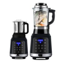 破壁料理机家用加热多功能法耐(FANAI)全自动小型辅食养生豆浆 [酷炫黑]德国变频,细腻破壁