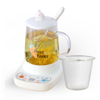 煮茶小型养生壶迷你办法耐(FANAI)公室烧茶炉mini花茶壶电炖杯玻璃烧水壶 360w底座+萝卜c+滤芯