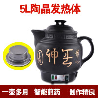 全自动壶煎药壶法耐(FANAI)熬药壶养生煮药壶煎药灌煎药锅 5L黑养神八核智能(不粘+鸣音)