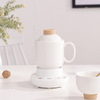 网红养生壶办公室mini小型家用法耐(FANAI)多功能全自动陶瓷电炖煮1升一人用 陶瓷杯普通盖子一套