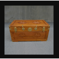 香樟木书画箱中式仿古收纳箱嫁妆箱原木特色储物箱纯实木衣服箱子