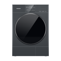 松下新净仕干衣机NH-CR302钛晶灰 钢化玻璃机门 变频电机