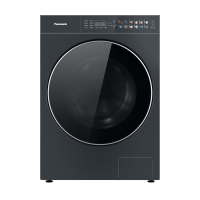 松下全自动滚筒洗衣机XQG100-V168 10kg智能APP双智投Ag+离心净水钛晶灰AG玻璃前控