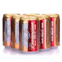 百威(Budweiser)啤酒纯生 330ml*24听 整箱装