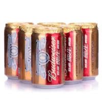 百威(Budweiser)啤酒纯生 330ml*24听 整箱装