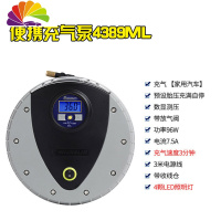 舒适主义车载充气泵12v汽车用便携式小轿车轮胎电动大功率打气泵棒 米其林4389充气泵(数显+预设+充气+测压+照明+放