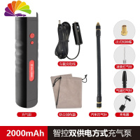 舒适主义无线车载充气泵汽车用打气泵家用小轿车轮胎便携式小型两用打气筒 双卫士双用打气泵