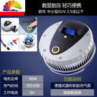 舒适主义4389 12V便携式小轿车汽车用轮胎预设胎压车载充气泵打气泵 米其林4387ML(数显)