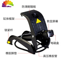 舒适主义打气泵脚踏式双缸家用轮胎车用筒脚踩小轿车汽车车载充气泵 4746(双杠脚踏式+数显+60缸体*2)