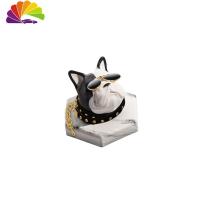 舒适主义创意车载香水香氛斗牛犬汽车摆件 法斗车内装饰品香薰车饰香水座 配送5ML补充精油