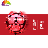 舒适主义潮牌恶霸法斗犬汽车空调出风口香薰个性车载香水摆件车饰礼品 红色