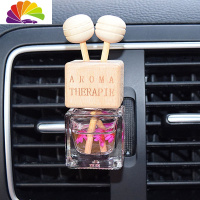 舒适主义汽车香水瓶摆件车内空调出风口香水夹车载香水瓶海洋古龙除味 香水瓶风口夹玫红星菊