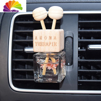 舒适主义汽车香水瓶摆件车内空调出风口香水夹车载香水瓶海洋古龙除味 香水瓶风口夹粉色星菊