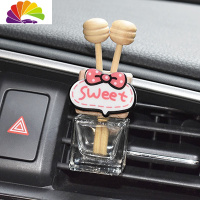 舒适主义可爱车载空调香水夹汽车出风口液体香水卡通装饰车内创意小饰品女 风口夹sweet车用香水