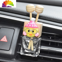 舒适主义可爱车载空调香水夹汽车出风口液体香水卡通装饰车内创意小饰品女 风口夹眼镜网红鸭车用香水
