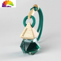 舒适主义汽车香水车载香薰挂件挂式香水瓶逻辑男女车用假日淡香郎 晶钻瓶发现-果绿色车用香水