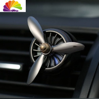 舒适主义空军一二三号车载香水带灯出风口汽车内装饰用品大全网红抖音同款 炫彩黑带灯