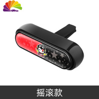 舒适主义车载香水空调出风口淡香汽车香氛车上除味香薰车内装饰 摇滚款(配送古龙/海洋/臻爱)3种香水