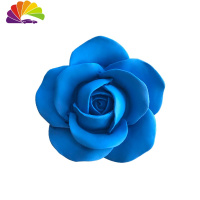 舒适主义车载香水香薰汽车空调出风口玫瑰花车饰车内装饰用品扩香石摆件女 蓝色妖姬送香薰精油1瓶