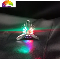 舒适主义空军一号二2号三3号汽车载出风口香水香薰小风扇旋转香氛车内装饰 黑色升级版(送1只香片)车用香水