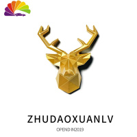 舒适主义圣诞麋鹿车载香水香薰汽车出风口香水扩香石车内空调装饰摆件淡香 麋鹿出风口香水-金色