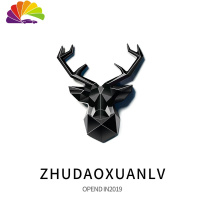 舒适主义圣诞麋鹿车载香水香薰汽车出风口香水扩香石车内空调装饰摆件淡香 麋鹿出风口香水-黑色