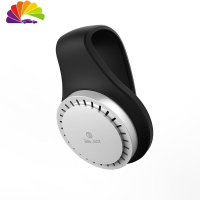 舒适主义车载香水汽车遮阳板夹子车用香薰淡香除异味车内挂件香氛 S1便夹香薰--银色--热带水果香型(香甜)