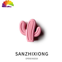 舒适主义仙人掌汽车香水车内出风口香水夹香薰车内装饰品淡香车载香水 仙人掌出风口香水-粉色